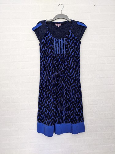 Per una blue jersey dress - blue,
