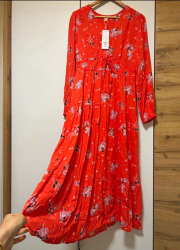 Per una orange floral - per,