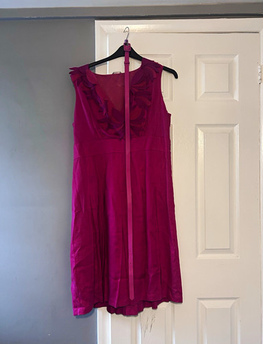 Per una pink fit flare - una,
