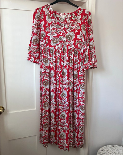 New per una red floral - new,
