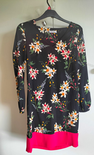 Per una black floral - per,