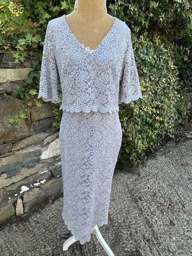 Per una silver sequin lace - per,