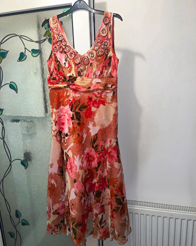Per una floral chiffon fit - fit, &