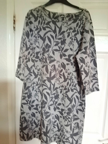 Per una shift - dress, grey/black