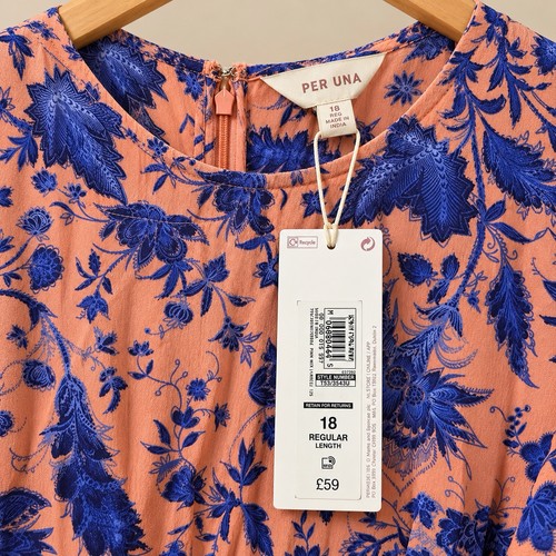Per una pink blue floral - per,