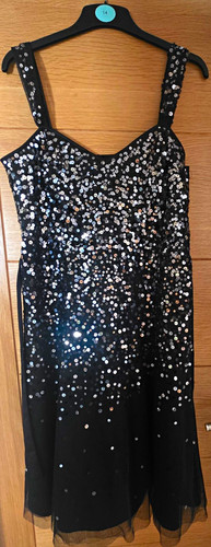 Per una black sequin - per,