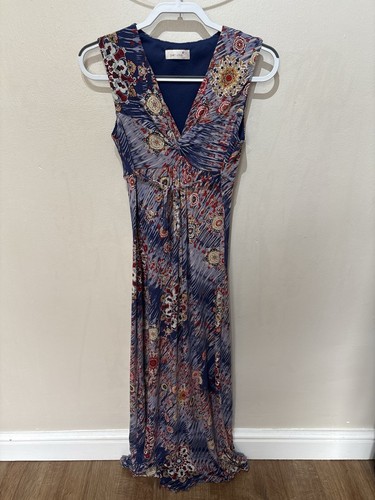 Per una blue patterend - una, maxi