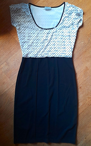 Per una black white - white, polka