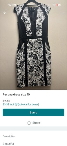 Peruna dress size black - peruna,
