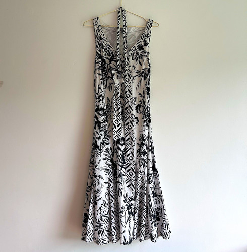 Per una black white - &, floral