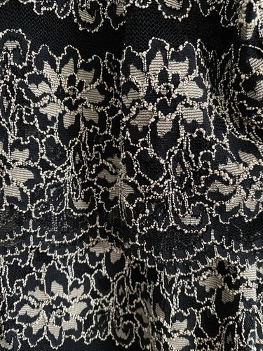 Black and gold per - black, dress