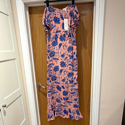 Per una pink blue floral - pink, maxi