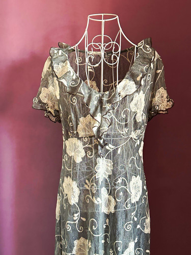 Per una grey cream floral - per,