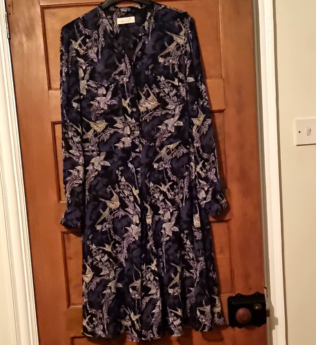 Per una black - una, floral