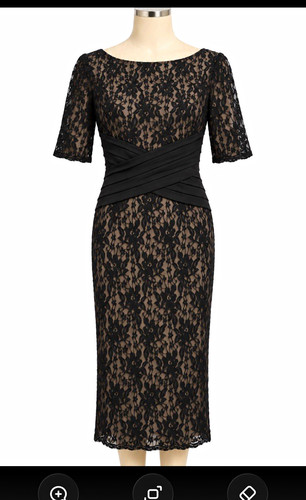Per una black lace - per,