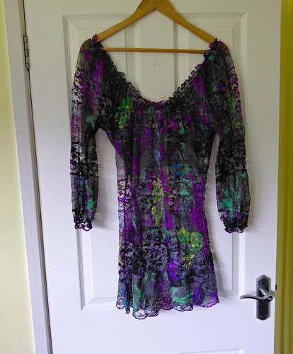 Per una multicolour floral - una,